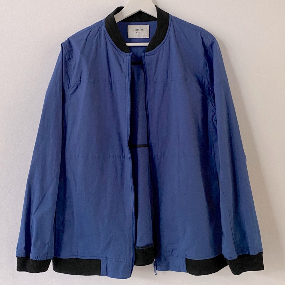 PASSPORT - Blue Bomber with Black Accents